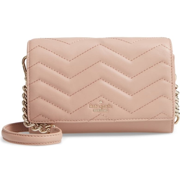 kate spade Handbags - Kate Spade New York Wyn Quilted Logo Purse